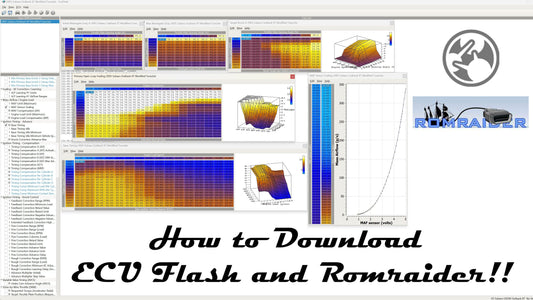 How to Download Romraider and ECU Flash: Tuning Crash Course!!