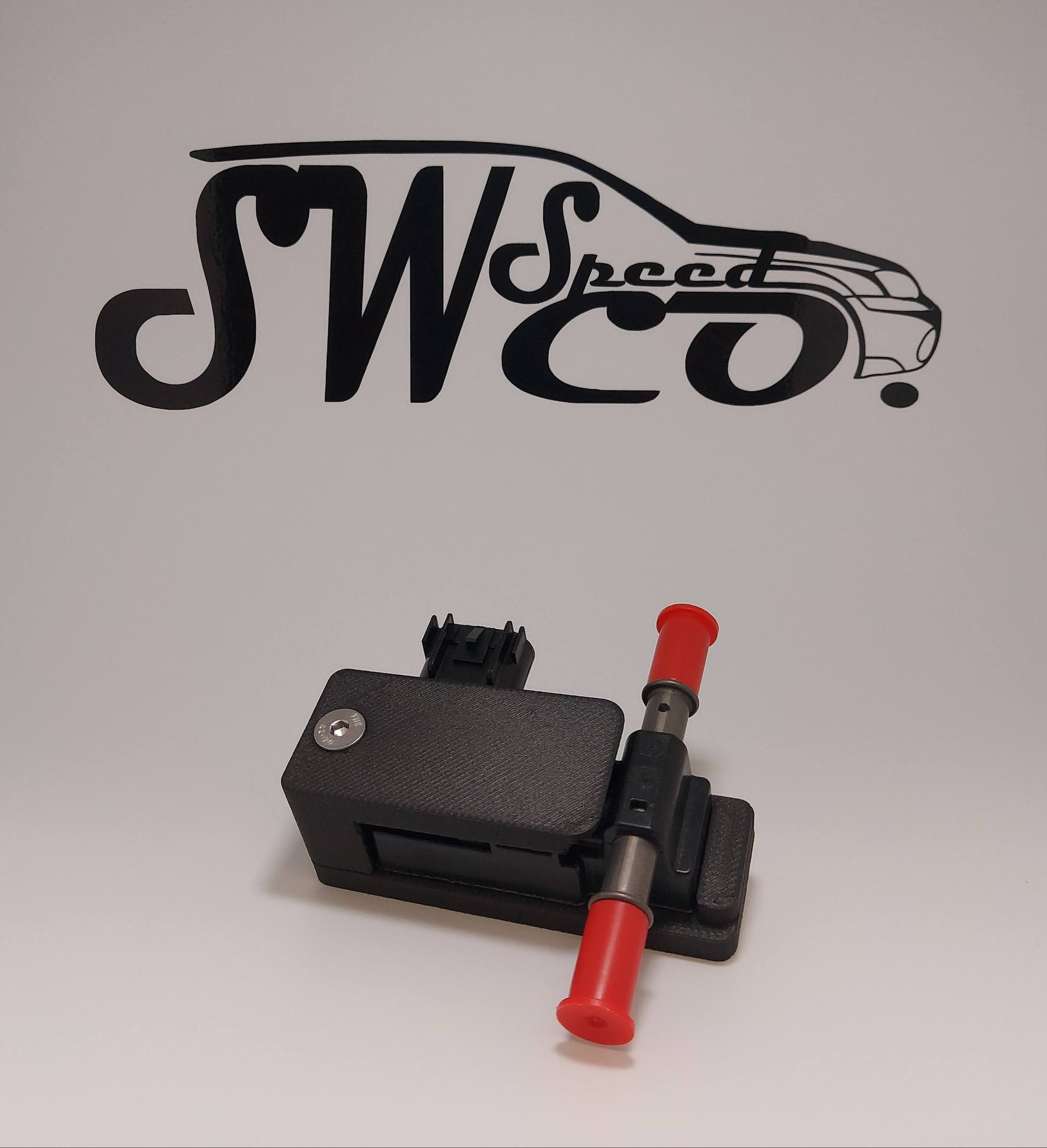 Ethanol Content Sensor Mount Front View with Sensor