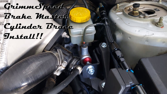 Grimmspeed Brake Master Cylinder Brace Install!! (Subaru Outback XT/ Legacy GT)