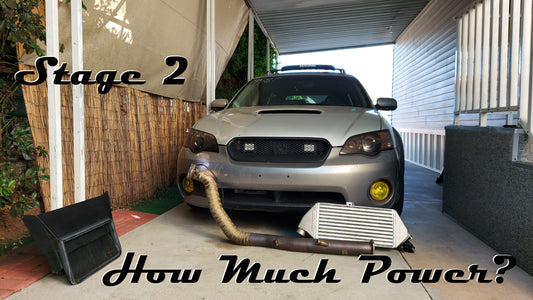 Subaru Stage 2: How Much Power Can You Make?!!