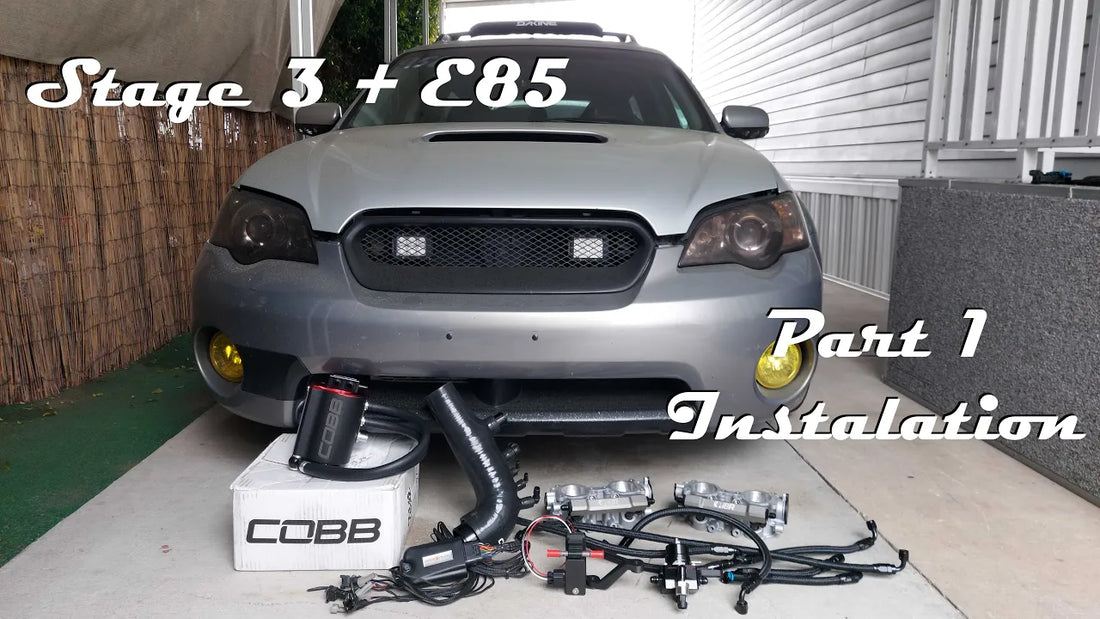 Subaru Stage 3 Part 1: Turbo Inlet, Fuel System, TGV Delete, and AOS Install!