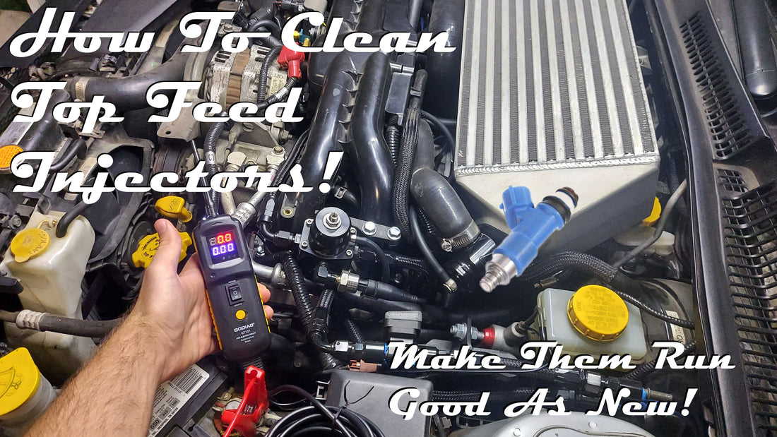 How to Clean Top Feed Injectors Using this Interesting Tool!!