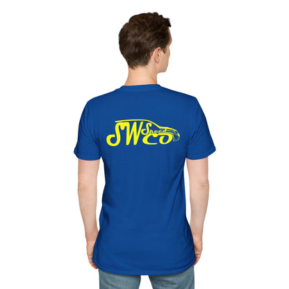 SW Speed Co Logo Blue & Yellow T-Shirt