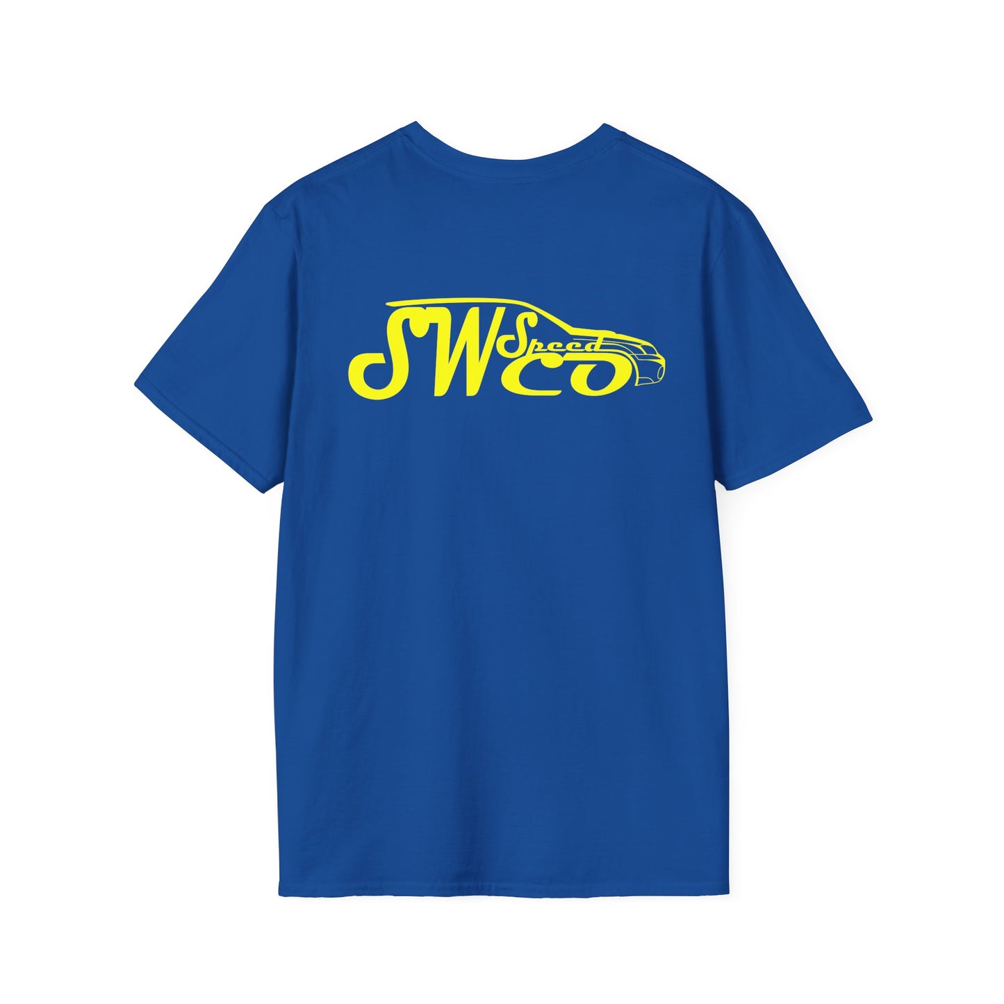 SW Speed Co Logo Blue & Yellow T-Shirt