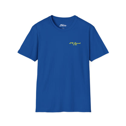 SW Speed Co Logo Blue & Yellow T-Shirt