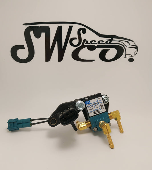 MAC 3 Port EBCS Mount for Subarus with CIM Assembled View