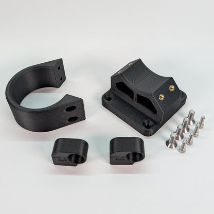 3D Printed Radium Fuel Filter Mount with Ghost Interlock Hose Mounts