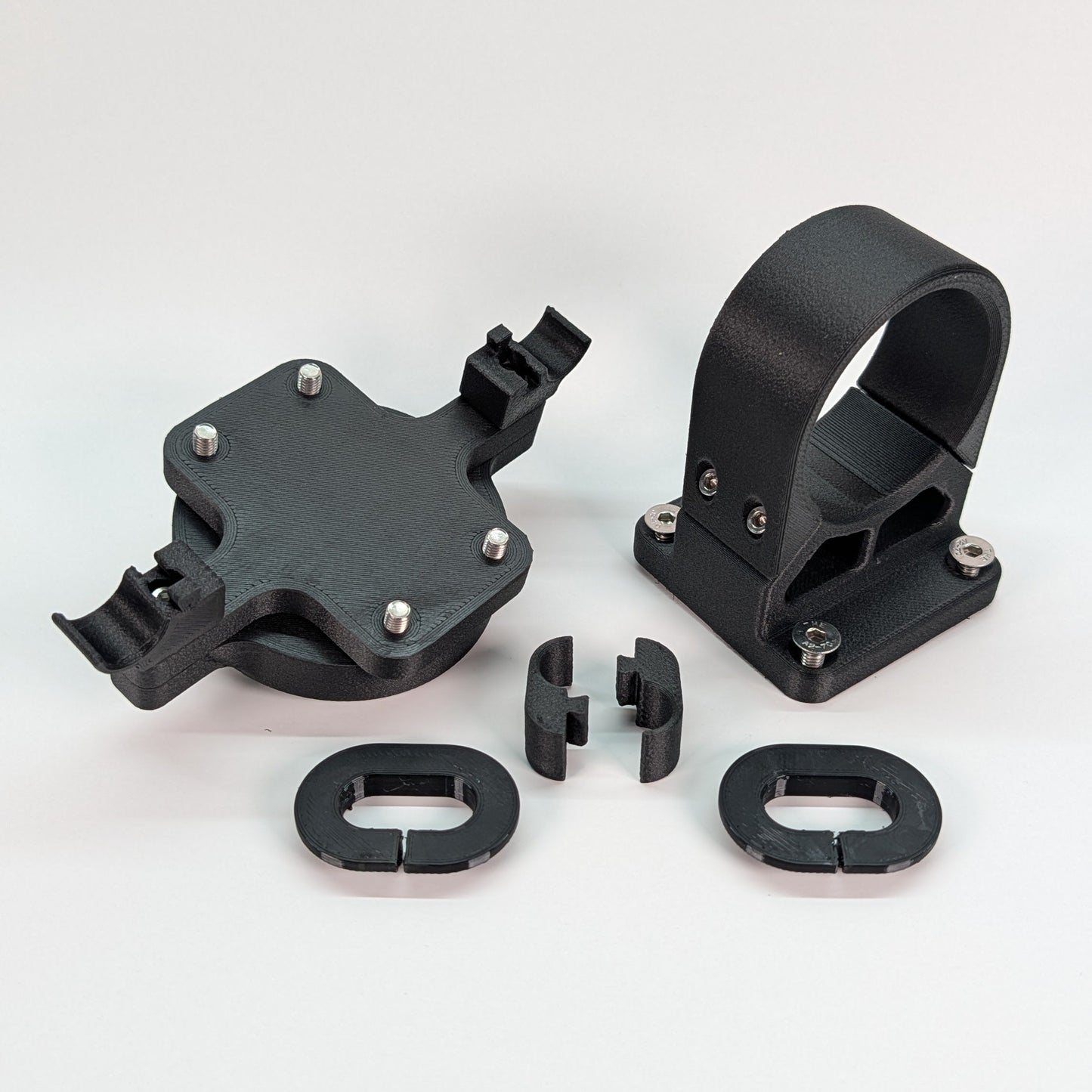 3D Printed Radium Surge Tank and Fuel Filter Mount Assembled