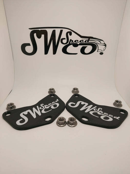 Subaru EJ Exhaust Port Cover with Hardware